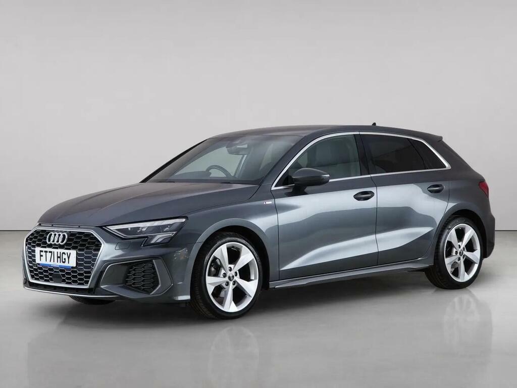 Audi A3 1.0 Tfsi 30 S Line Sportback Euro 6 Ss FT71HGY Grey #2