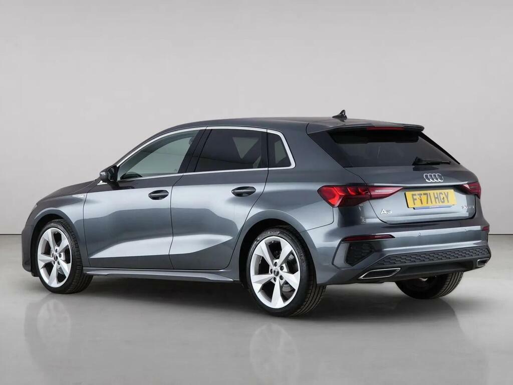 Audi A3 1.0 Tfsi 30 S Line Sportback Euro 6 Ss FT71HGY Grey #6