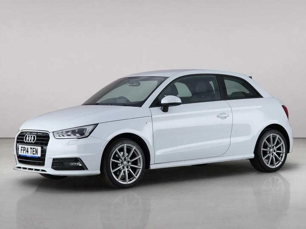Audi A1 1.6 Tdi S Line Euro 6 Ss White #2