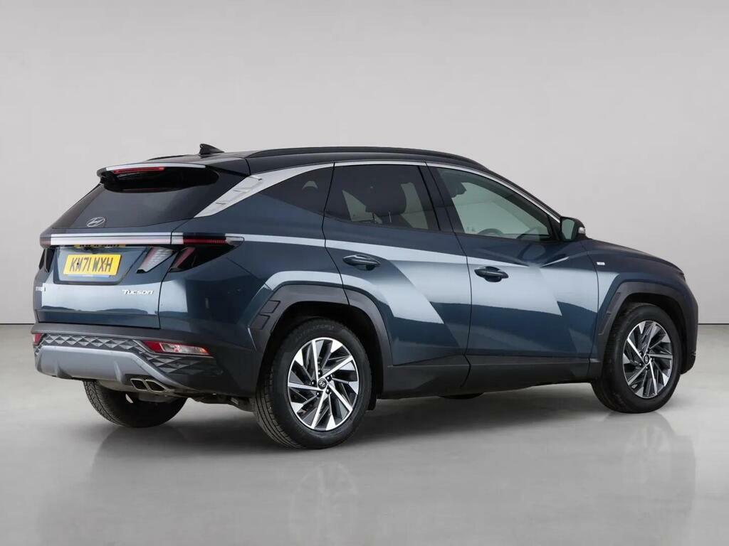 Hyundai Tucson 1.6 T-gdi Mhev Premium Dct Euro 6 Ss KM71WXH Blue #6
