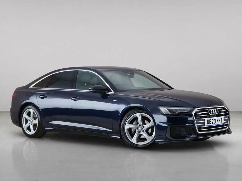 Audi A6 Saloon 2.0 Tdi 40 S Line S Tronic Quattro Euro 6 Ss Blue