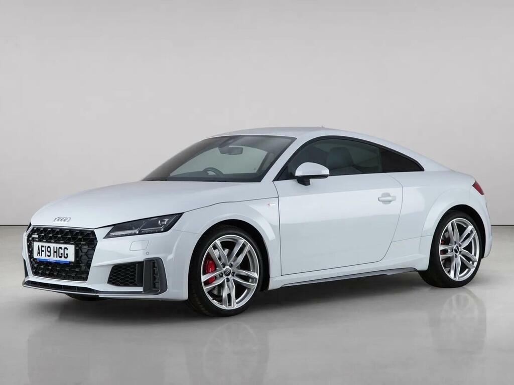 Audi TT 2.0 Tfsi 45 S Line S Tronic Quattro Euro 6 Ss 3 AF19HGG White #2