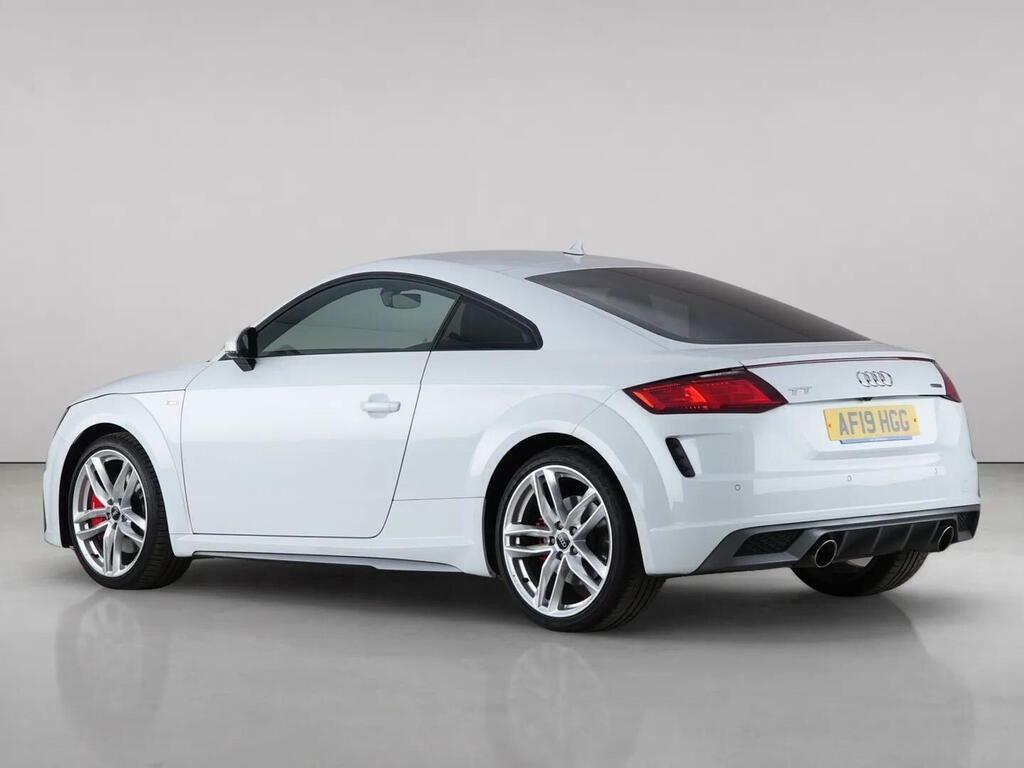Audi TT 2.0 Tfsi 45 S Line S Tronic Quattro Euro 6 Ss 3 AF19HGG White #6