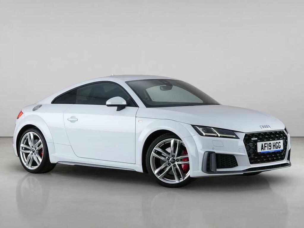 Audi TT 2.0 Tfsi 45 S Line S Tronic Quattro Euro 6 Ss 3 White
