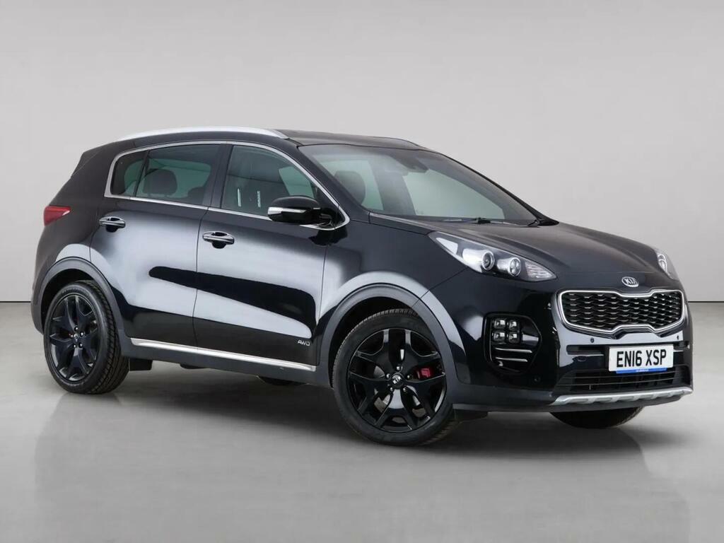 Kia Sportage 1.6 T-gdi Gt-line Dct Awd Euro 6 Black