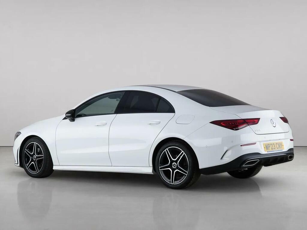 Mercedes-Benz CLA Class 1.3 Cla180 Amg Line Executive Coupe 7G-dct Euro WP23CNY White #6