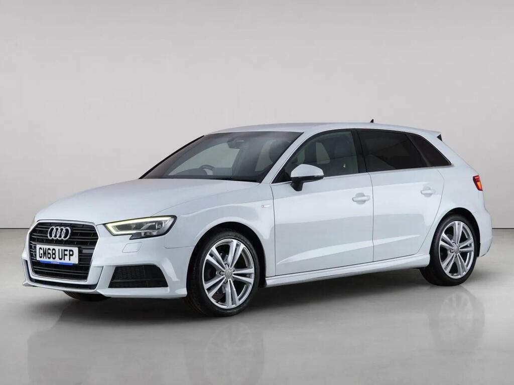 Audi A3 1.5 Tfsi Cod 35 S Line Sportback S Tronic Euro 6 GM68UFP White #2