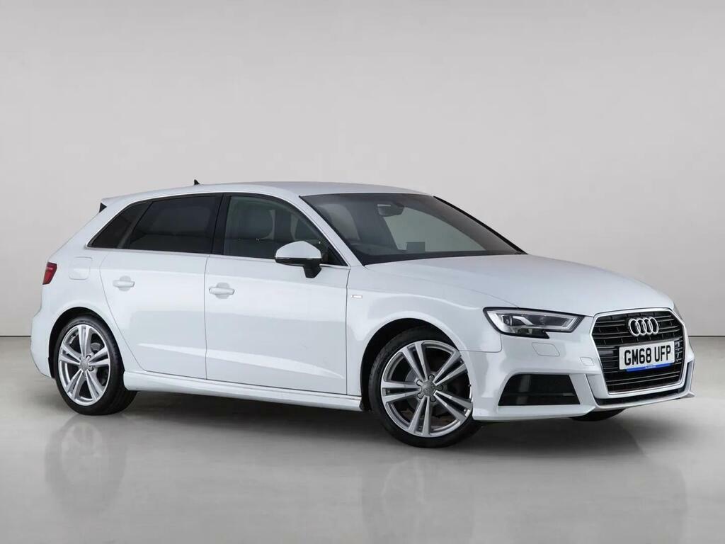 Audi A3 1.5 Tfsi Cod 35 S Line Sportback S Tronic Euro 6 White