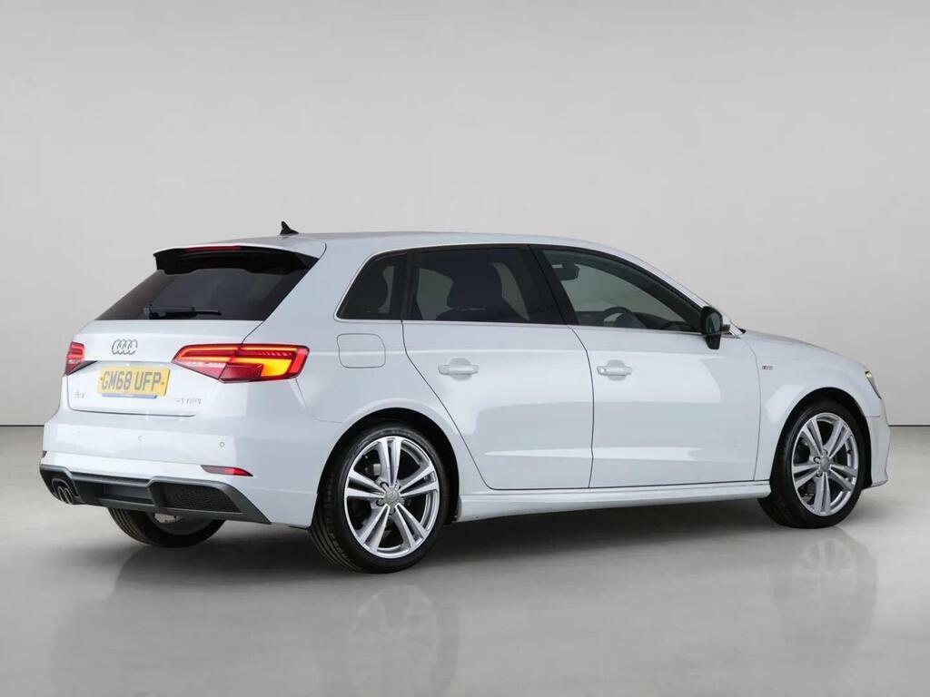 Audi A3 1.5 Tfsi Cod 35 S Line Sportback S Tronic Euro 6 GM68UFP White #6