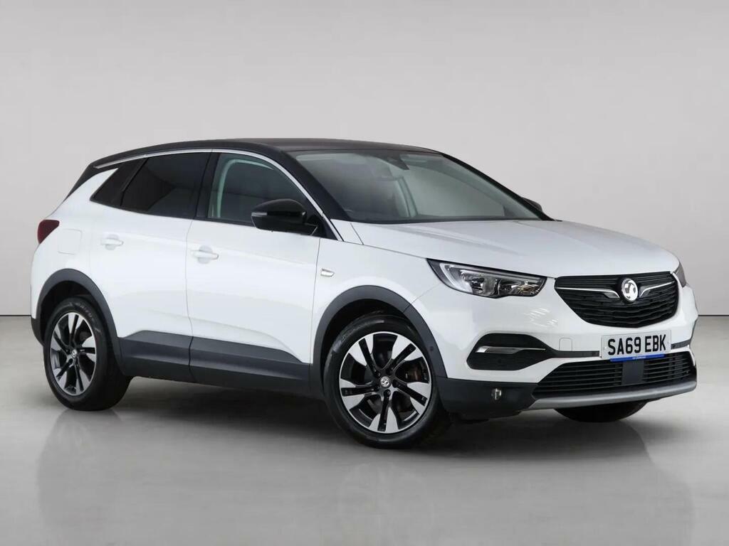 Vauxhall Grandland X 1.2 Turbo Sport Nav Euro 6 Ss White