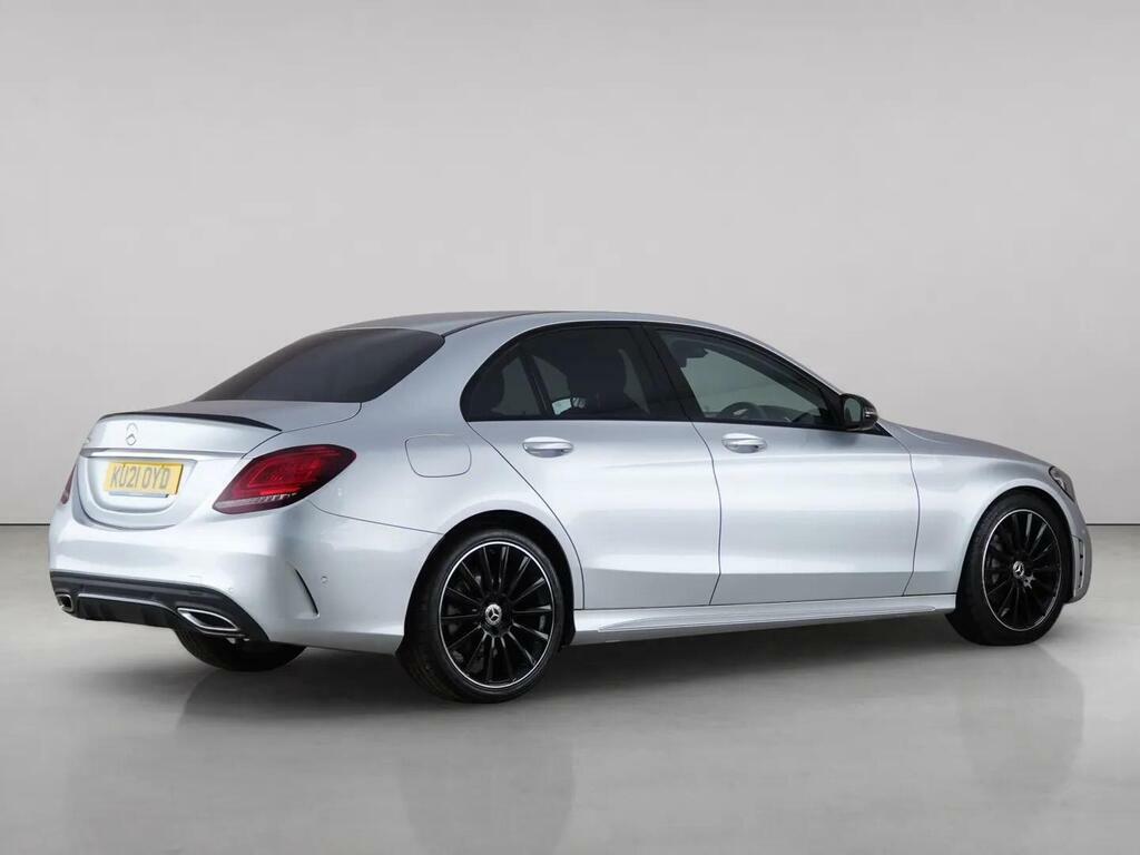Mercedes-Benz C Class 2.0 C220d Amg Line Night Edition Premium G-troni KU21OYD Silver #6