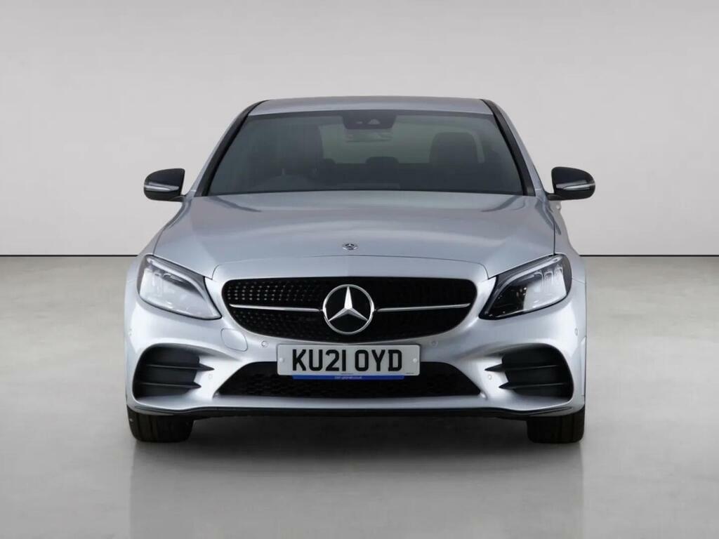 Mercedes-Benz C Class 2.0 C220d Amg Line Night Edition Premium G-troni KU21OYD Silver #5