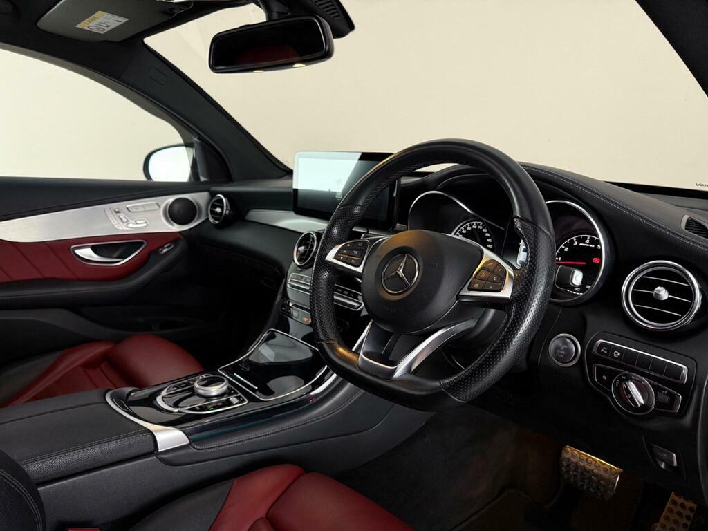 Mercedes-Benz GLC Class 3.0 Glc43 V6 Amg Premium Coupe G-tronic 4Matic E X19RCW Black #3