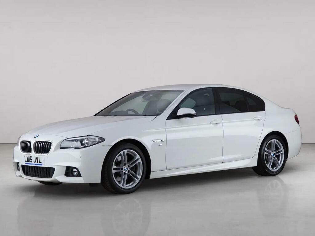 BMW 5 Series 2.0 520D M Sport Euro 6 Ss White #2