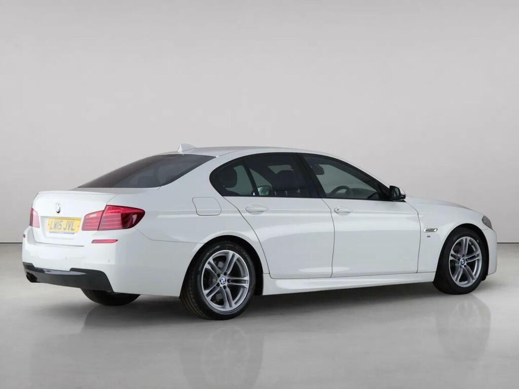 BMW 5 Series 2.0 520D M Sport Euro 6 Ss White #6