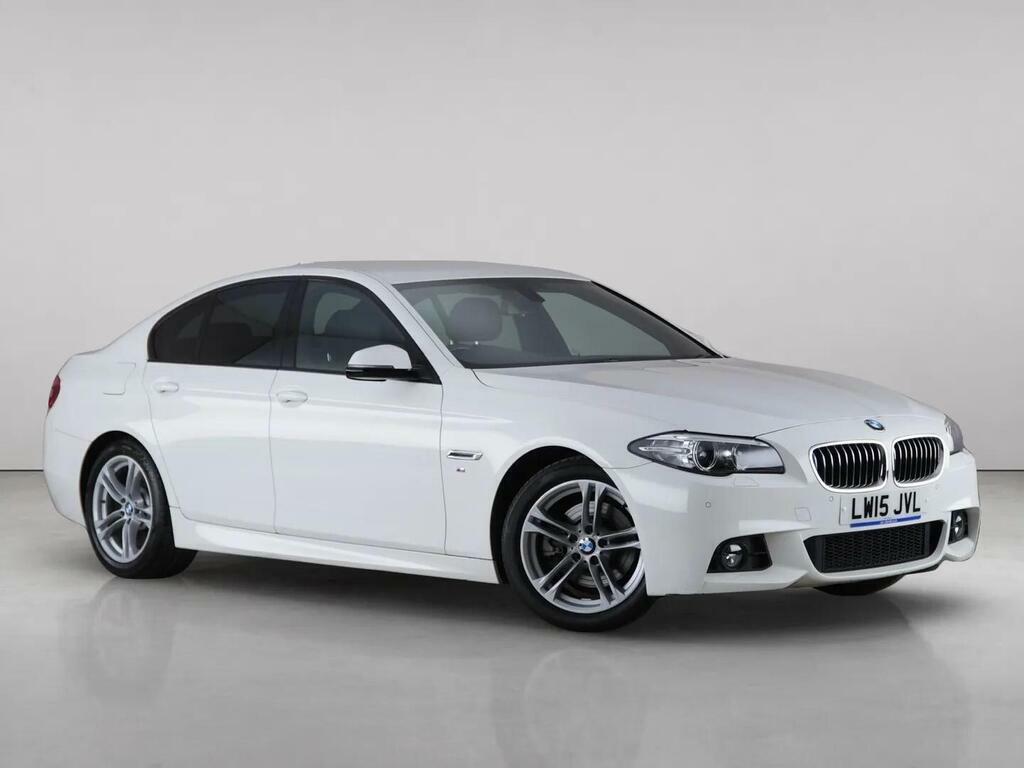 BMW 5 Series 2.0 520D M Sport Euro 6 Ss White