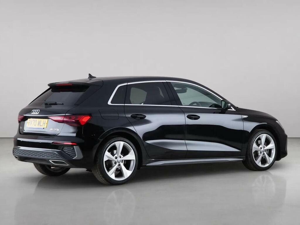 Audi A3 1.5 Tfsi 35 S Line Sportback Euro 6 Ss RV70WLH Black #6
