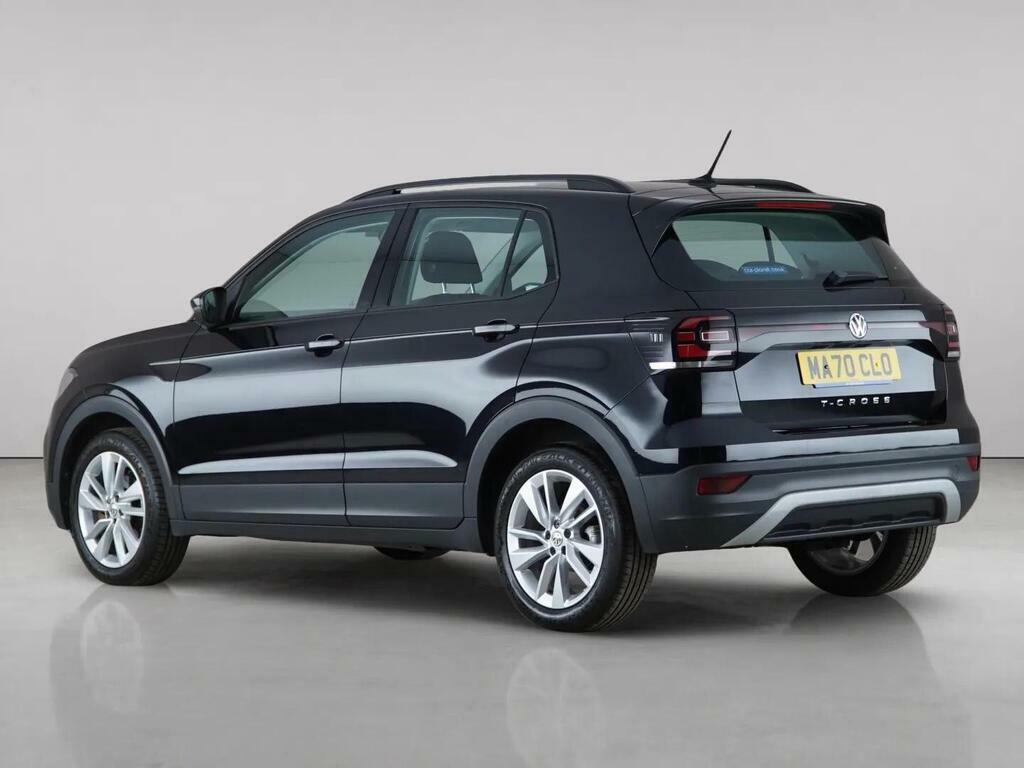 Volkswagen T-Cross 1.0 Tsi Se Euro 6 Ss MA70CLO Black #6
