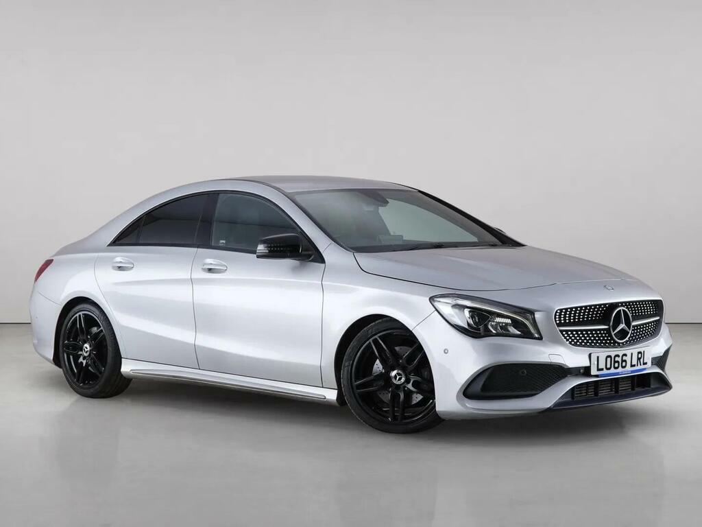 Mercedes-Benz CLA Class 2.1 Cla220d Amg Line Coupe 7G-dct Euro 6 Ss Silver