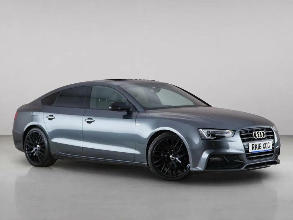 Audi A5 2.0 Tdi Black Edition Plus Sportback Multitronic E Grey