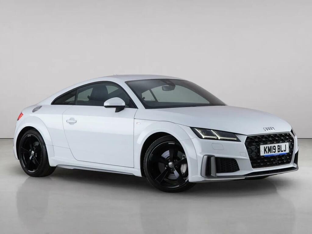Audi TT 2.0 Tfsi 45 S Line S Tronic Euro 6 Ss White