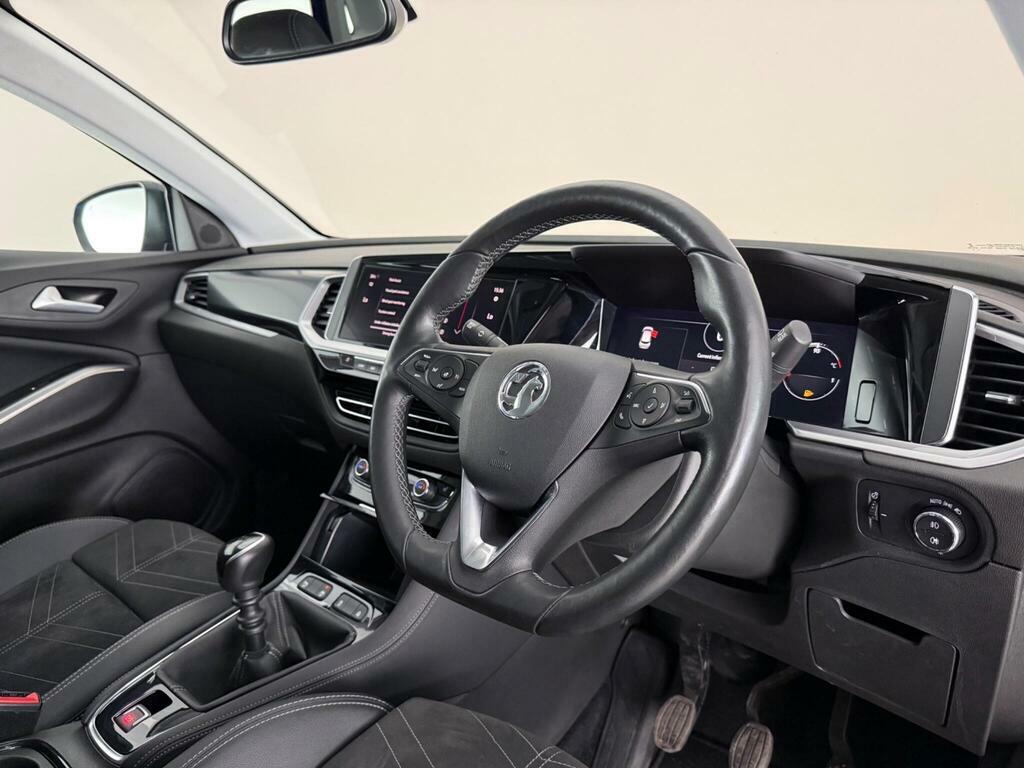 Vauxhall Grandland X 1.2 Turbo Ultimate Euro 6 Ss VO71NXX Blue #3