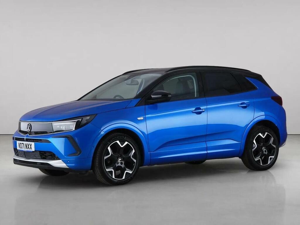Vauxhall Grandland X 1.2 Turbo Ultimate Euro 6 Ss VO71NXX Blue #2