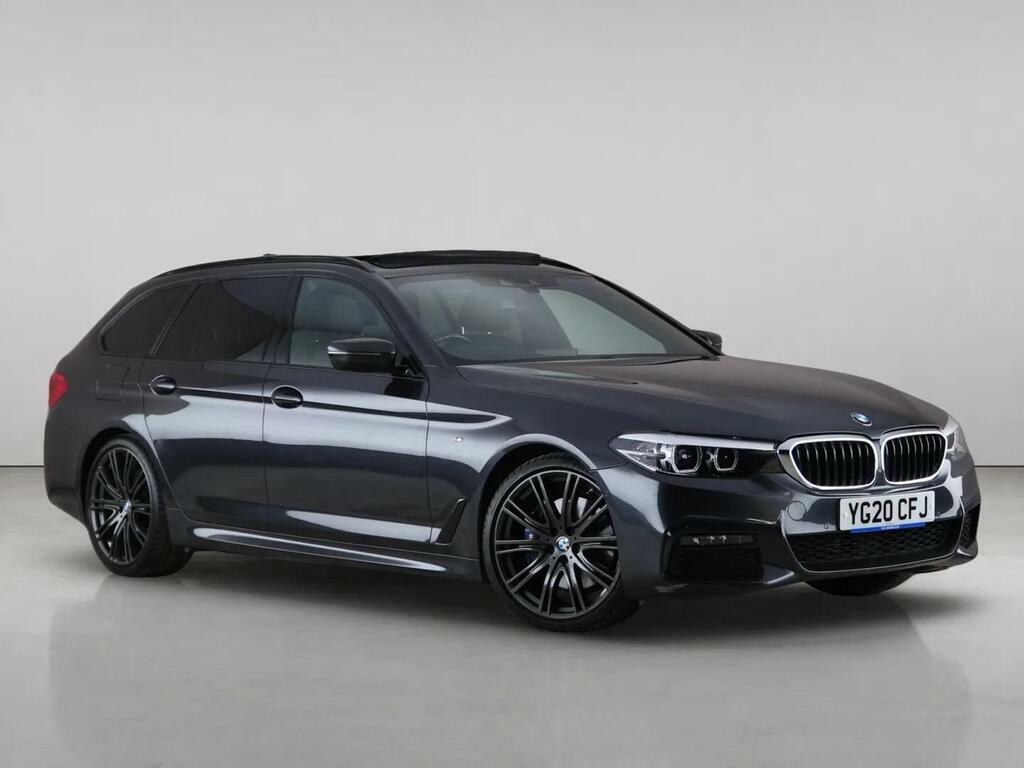 BMW 5 Series 3.0 530D M Sport Touring Euro 6 Ss Grey