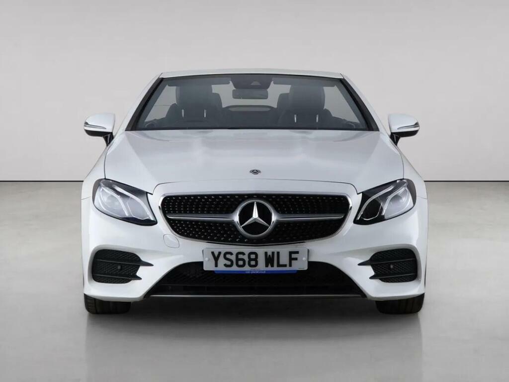 Mercedes-Benz E Class 2.0 E220d Amg Line Premium Cabriolet G-tronic E YS68WLF White #6