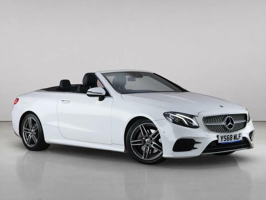Mercedes-Benz E Class 2.0 E220d Amg Line Premium Cabriolet G-tronic E White