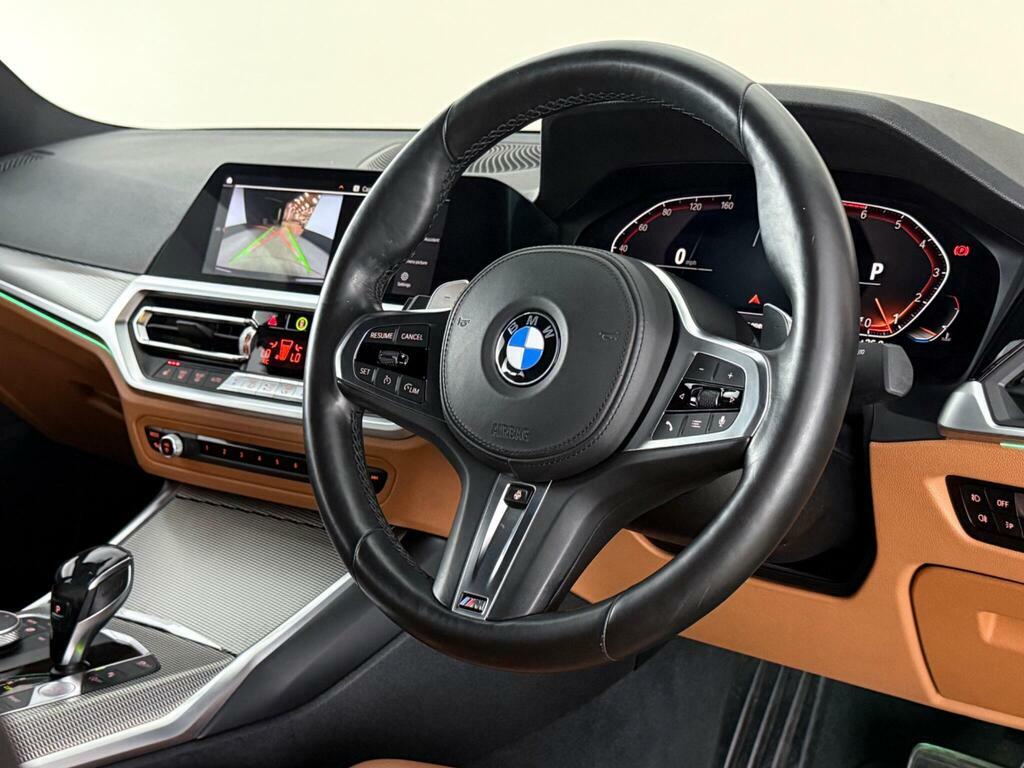BMW 3 Series 2.0 330I M Sport Euro 6 Ss KE19BFF Black #3