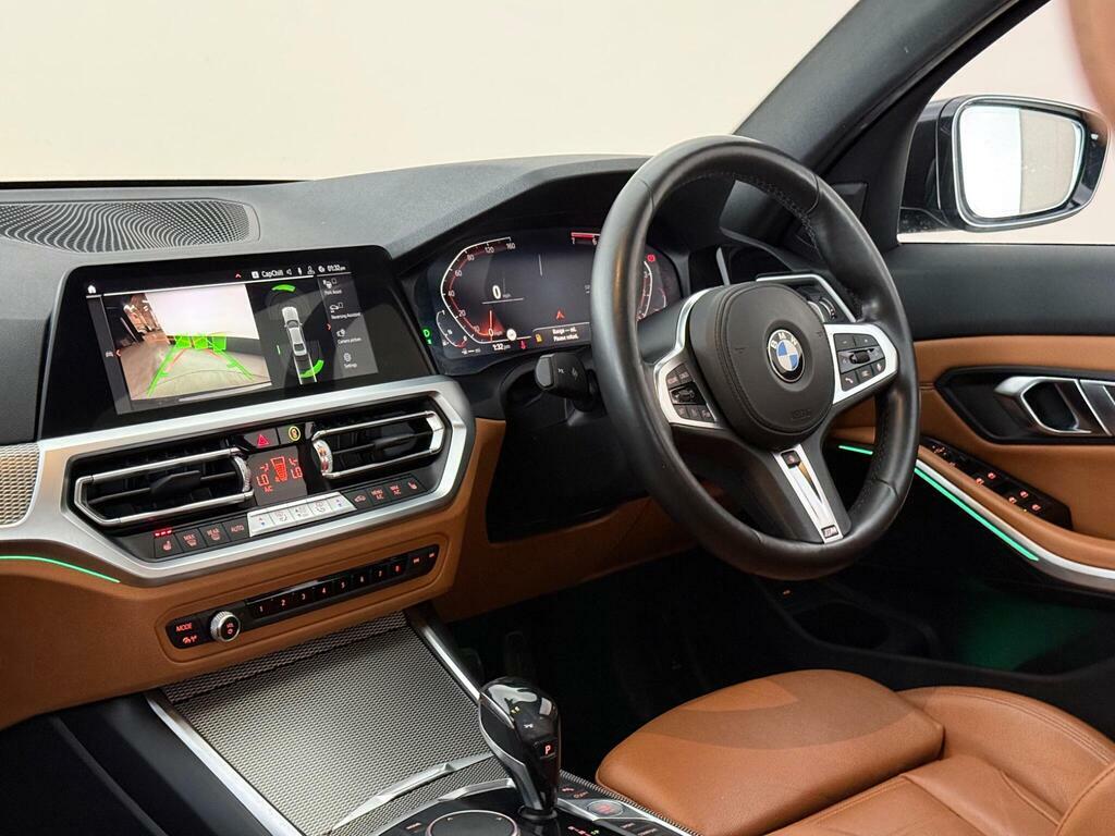 BMW 3 Series 2.0 330I M Sport Euro 6 Ss KE19BFF Black #4