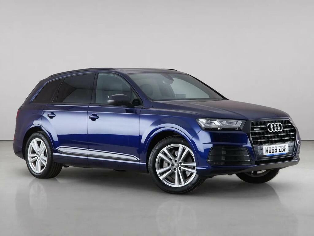 Audi Q7 3.0 Tdi V6 50 S Line Tiptronic Quattro Euro 6 Ss Blue