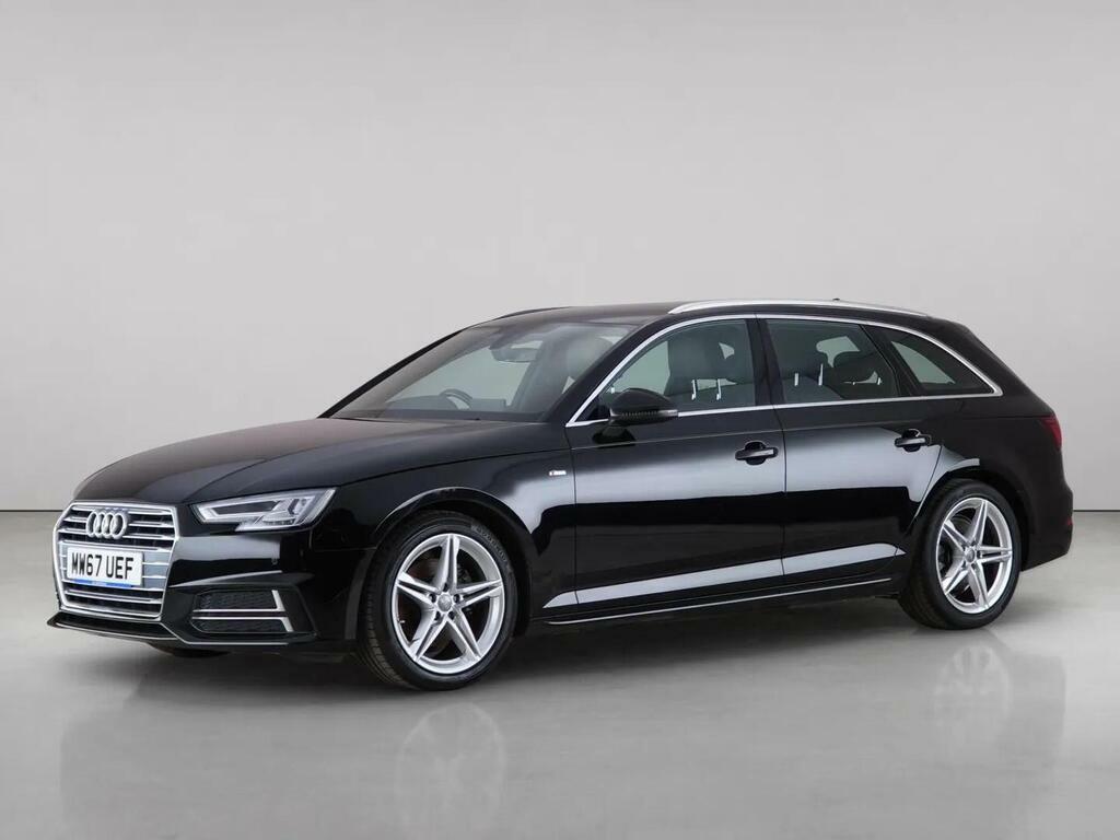Audi A4 Avant 1.4 Tfsi S Line Euro 6 Ss MW67UEF Black #2