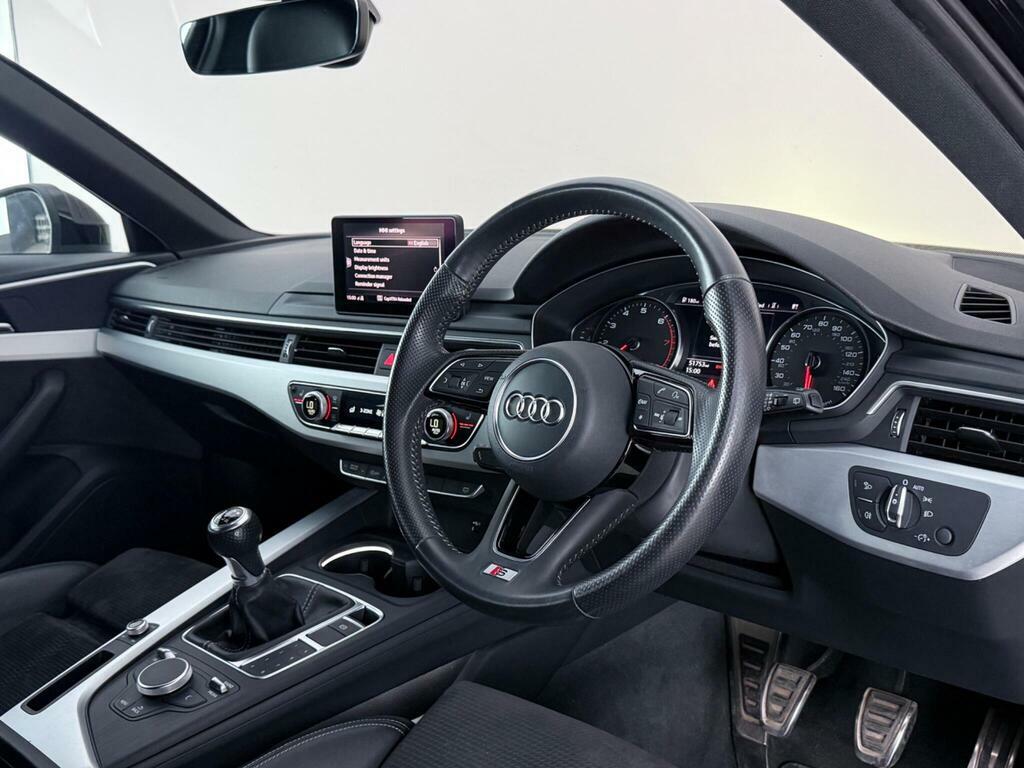 Audi A4 Avant 1.4 Tfsi S Line Euro 6 Ss MW67UEF Black #3