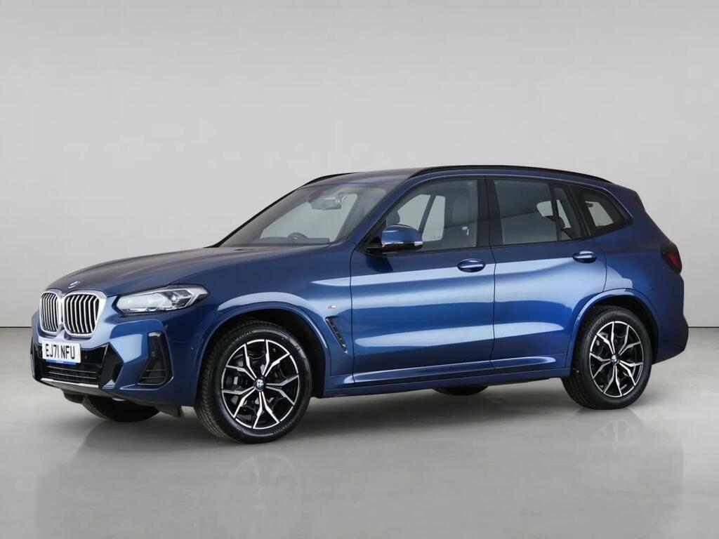 BMW X3 2.0 20I Mht M Sport Xdrive Euro 6 Ss EJ71NFU Blue #2
