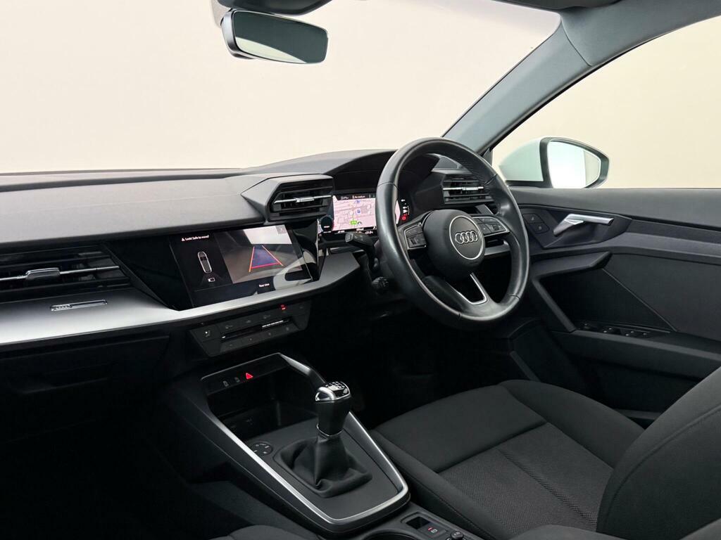 Audi A3 1.0 Tfsi 30 Technik Sportback Euro 6 Ss RJ23JUX White #4