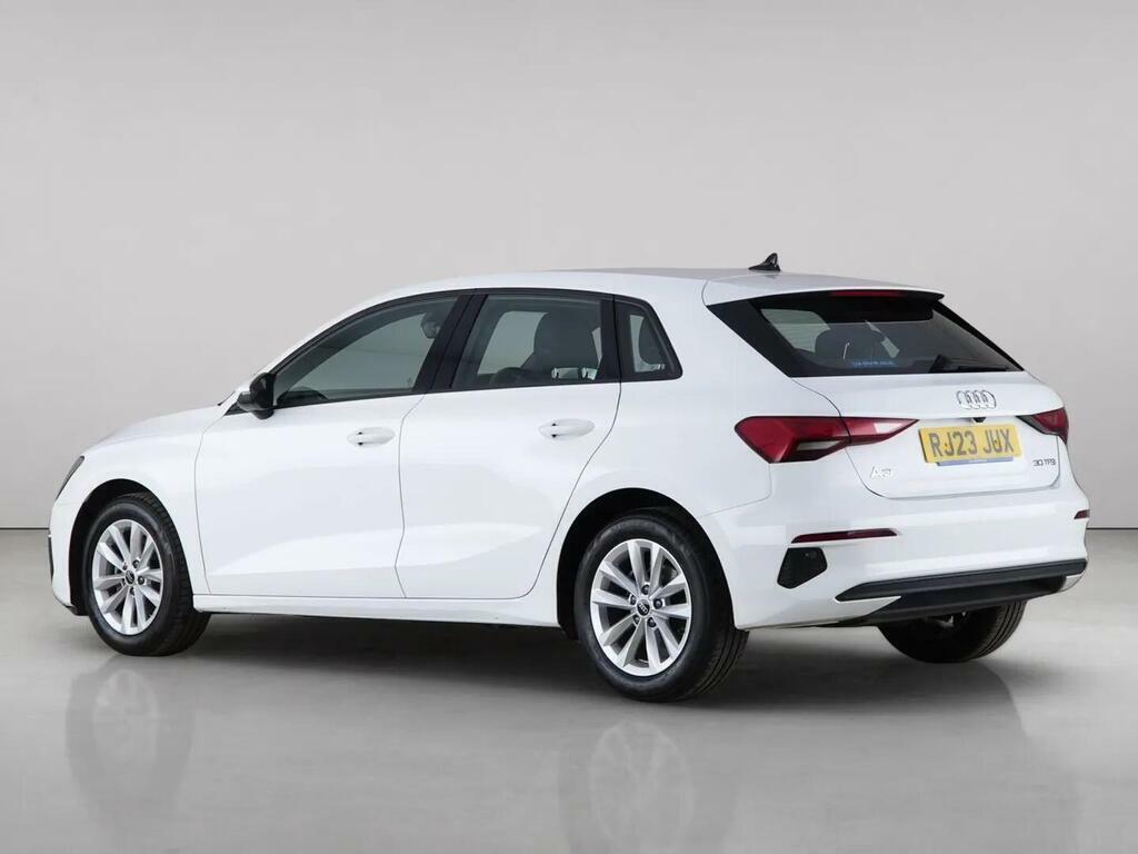 Audi A3 1.0 Tfsi 30 Technik Sportback Euro 6 Ss RJ23JUX White #6