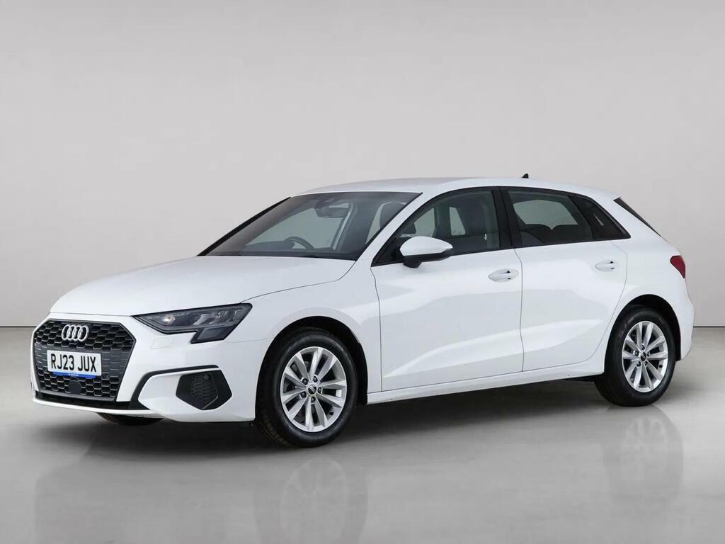 Audi A3 1.0 Tfsi 30 Technik Sportback Euro 6 Ss RJ23JUX White #2