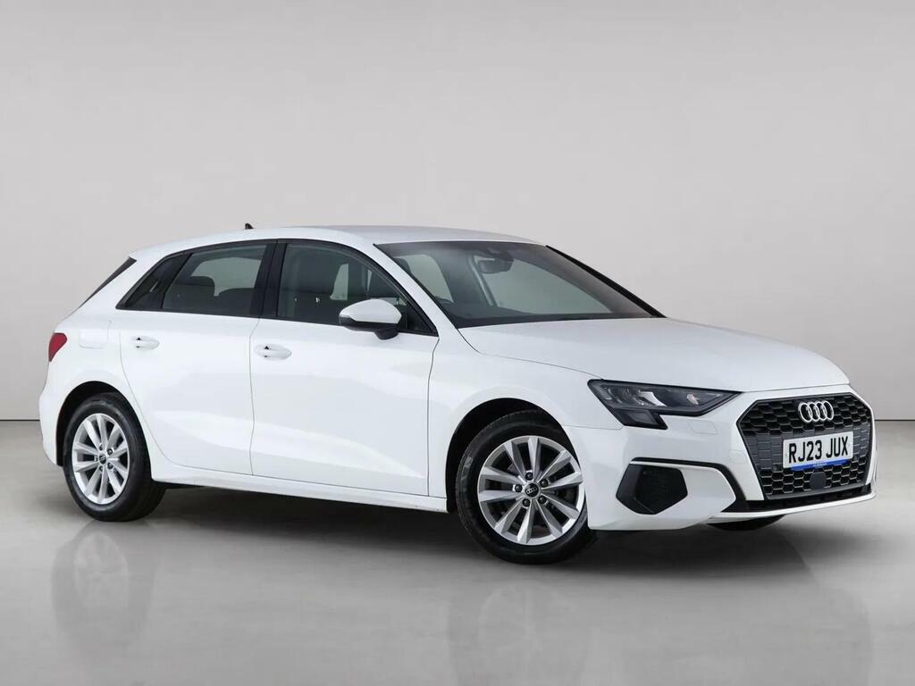 Audi A3 1.0 Tfsi 30 Technik Sportback Euro 6 Ss RJ23JUX White