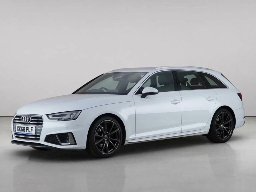Audi A4 Avant 2.0 Tfsi 35 S Line Euro 6 Ss White #2