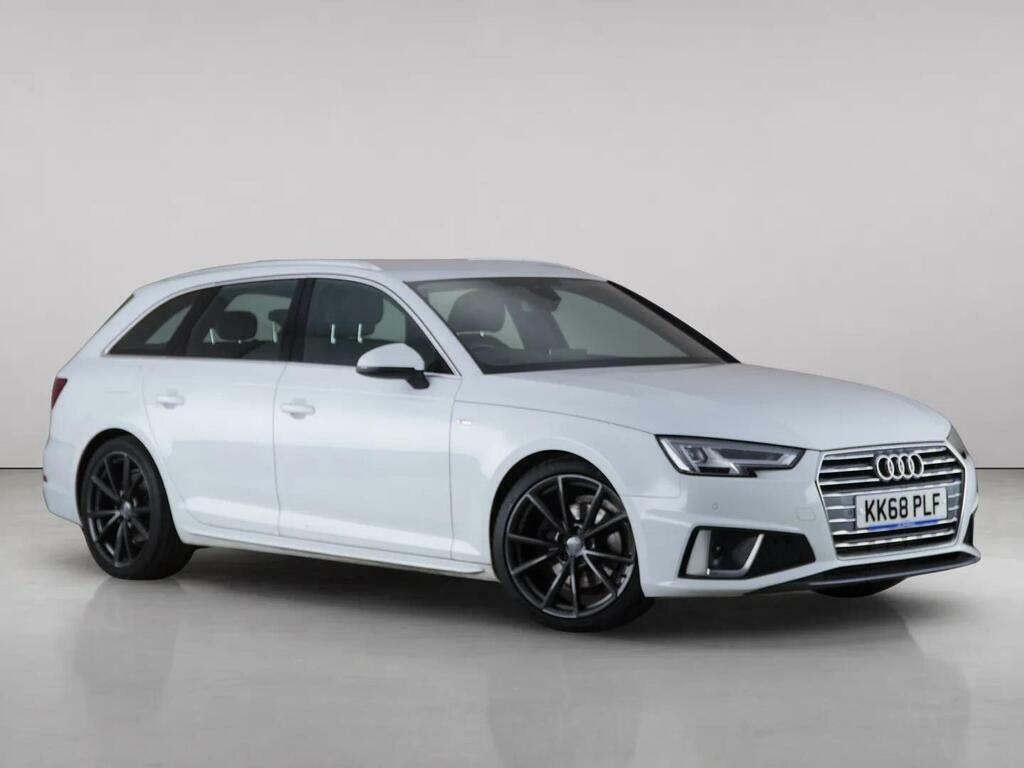 Audi A4 Avant 2.0 Tfsi 35 S Line Euro 6 Ss White