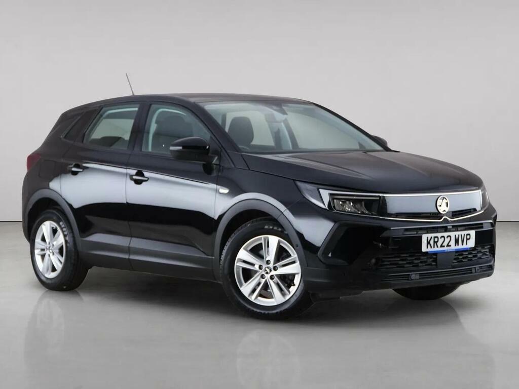 Vauxhall Grandland 1.2 Turbo Design Euro 6 Ss Black