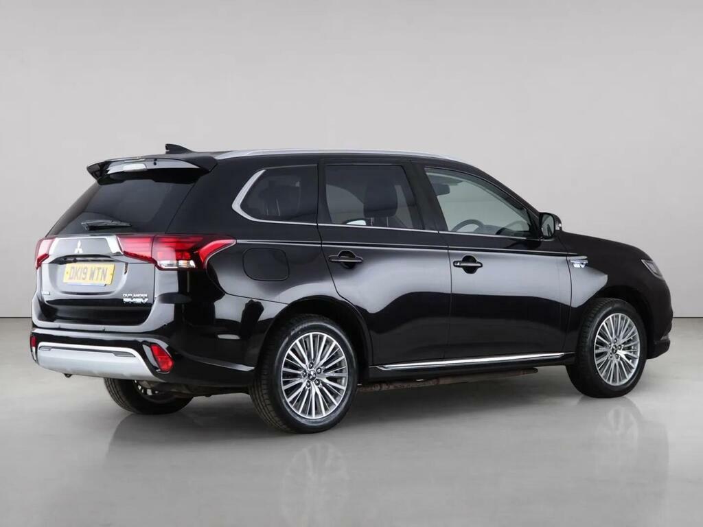 Mitsubishi Outlander 2.4H Twinmotor 13.8Kwh Juro Cvt 4Wd Euro 6 Ss 5 DK19WTN Black #6
