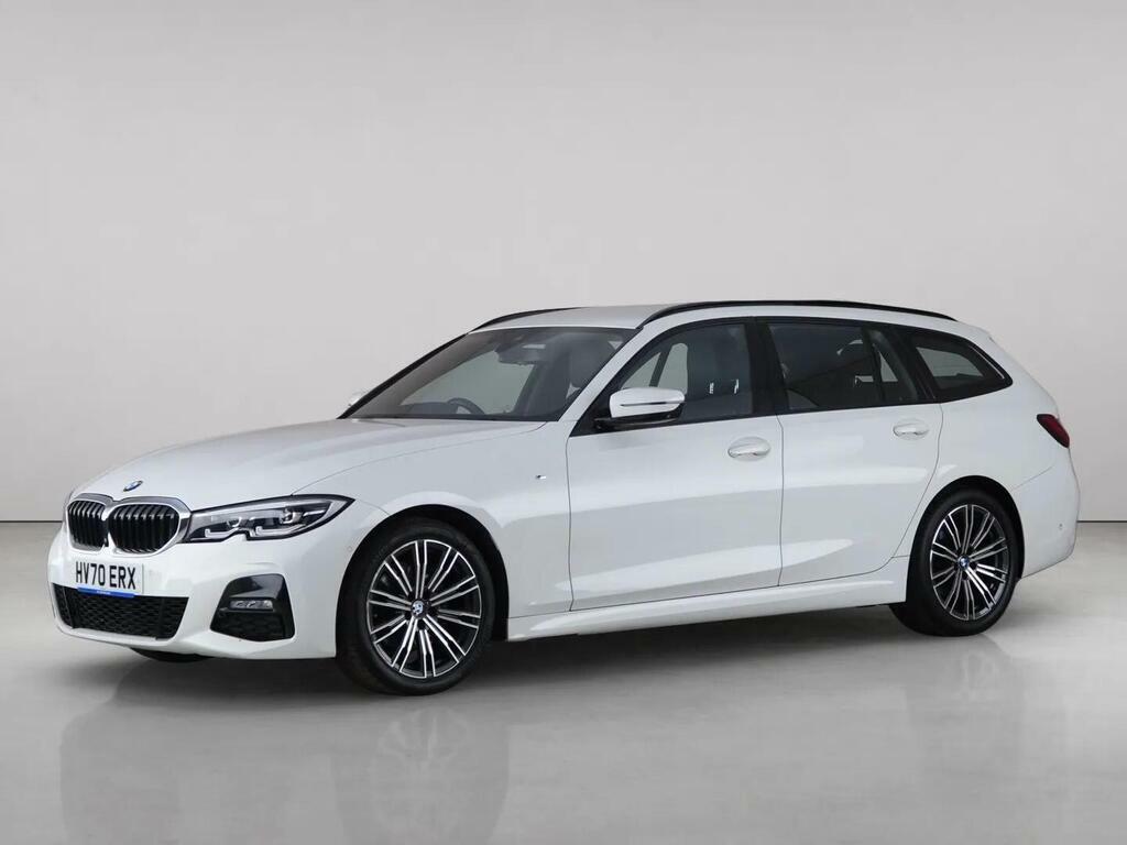 BMW 3 Series 2.0 320D M Sport Touring Xdrive Euro 6 Ss HV70ERX White #2
