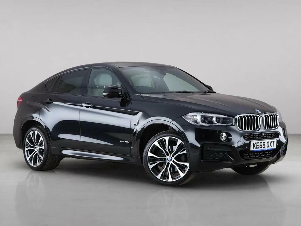 BMW X6 3.0 40D M Sport Xdrive Euro 6 Ss Black