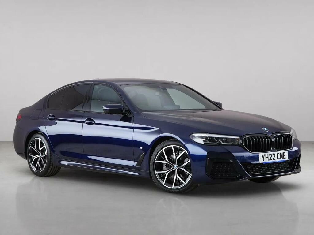 BMW 5 Series 2.0 520D Mht M Sport Steptronic Xdrive Euro 6 Ss Blue