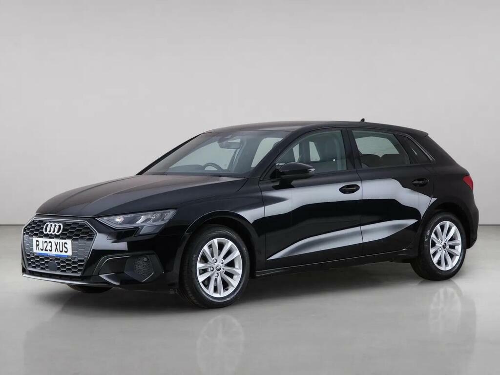 Audi A3 1.0 Tfsi 30 Technik Sportback S Tronic Euro 6 Ss RJ23XUS Black #2