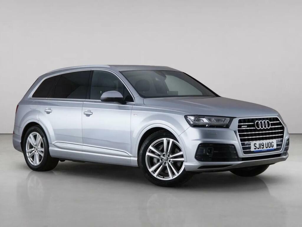 Audi Q7 3.0 Tdi V6 50 S Line Tiptronic Quattro Euro 6 Ss Silver