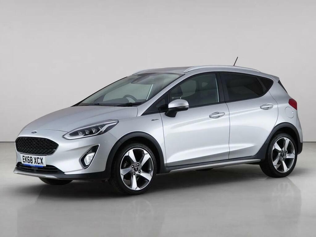 Ford Fiesta 1.0T Ecoboost Active X Euro 6 Ss EK68XCX Silver #2